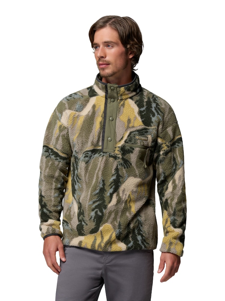 Columbia Cream Helvetia™ II Printed Half Snap Fleece - Image 1 of 5