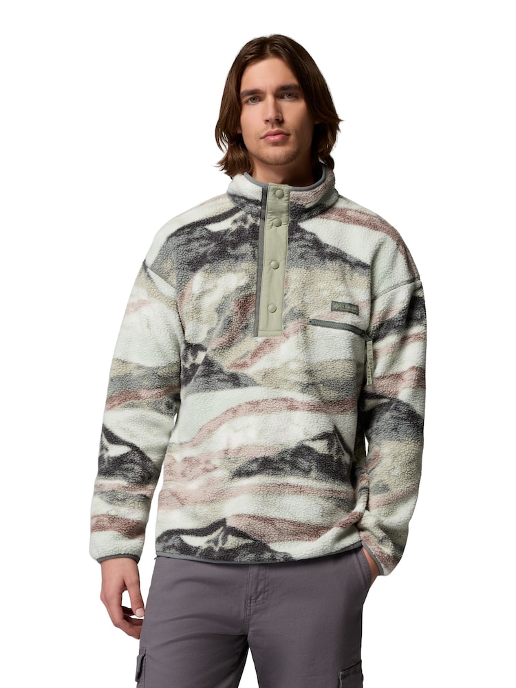 Columbia Green Helvetia™ II Printed Half Snap Fleece - Image 1 of 4