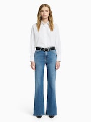 7 For All Mankind Oceanstone Modern Dojo Tailorless Jeans - Image 5 of 6