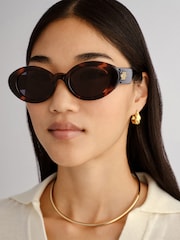 Le Specs Black Nouveau Vie Sunglasses - Image 1 of 5