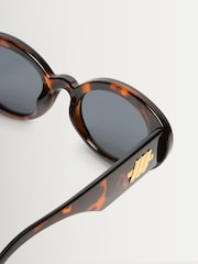 Le Specs Black Nouveau Vie Sunglasses - Image 5 of 5