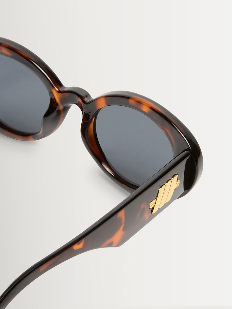 Le Specs Black Nouveau Vie Sunglasses - Image 5 of 5
