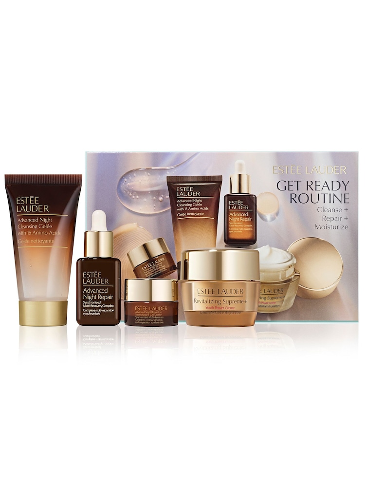 Estée Lauder Get Ready Routine Skincare Gift Set (Worth £76) - Image 1 of 2 Estée Lauder Get Ready Routine Skincare Gift Set (Worth £76) - Image 1 of 2