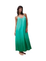 Chantelle Blue Pulp Aurora Cotton Beach Lagoon Tie Dye Dress - Image 1 of 4