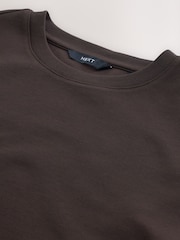 Brown Chocolate Slim Fit Motionflex Soft Heavyweight T-Shirt - Image 6 of 7