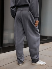 Anthrazitgrau - Barrel Washed Look Joggers - Bild 5 von 6