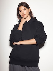 Black Pullover Sports Hoodie - Image 3 of 10