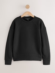 Black Crew Neck Logo Sweatshirt - Image 1 of 3
