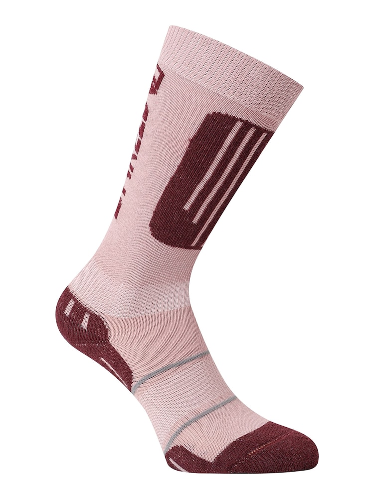 Dare 2b Purple Technical Ski Socks - Image 2 of 3 Dare 2b Purple Technical Ski Socks - Image 2 of 3