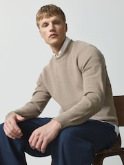 أزرق كحلي/محايد - Essential Knitted Jumpers 2 Pack - Image 4 of 11