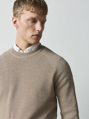 أزرق كحلي/محايد - Essential Knitted Jumpers 2 Pack - Image 6 of 11