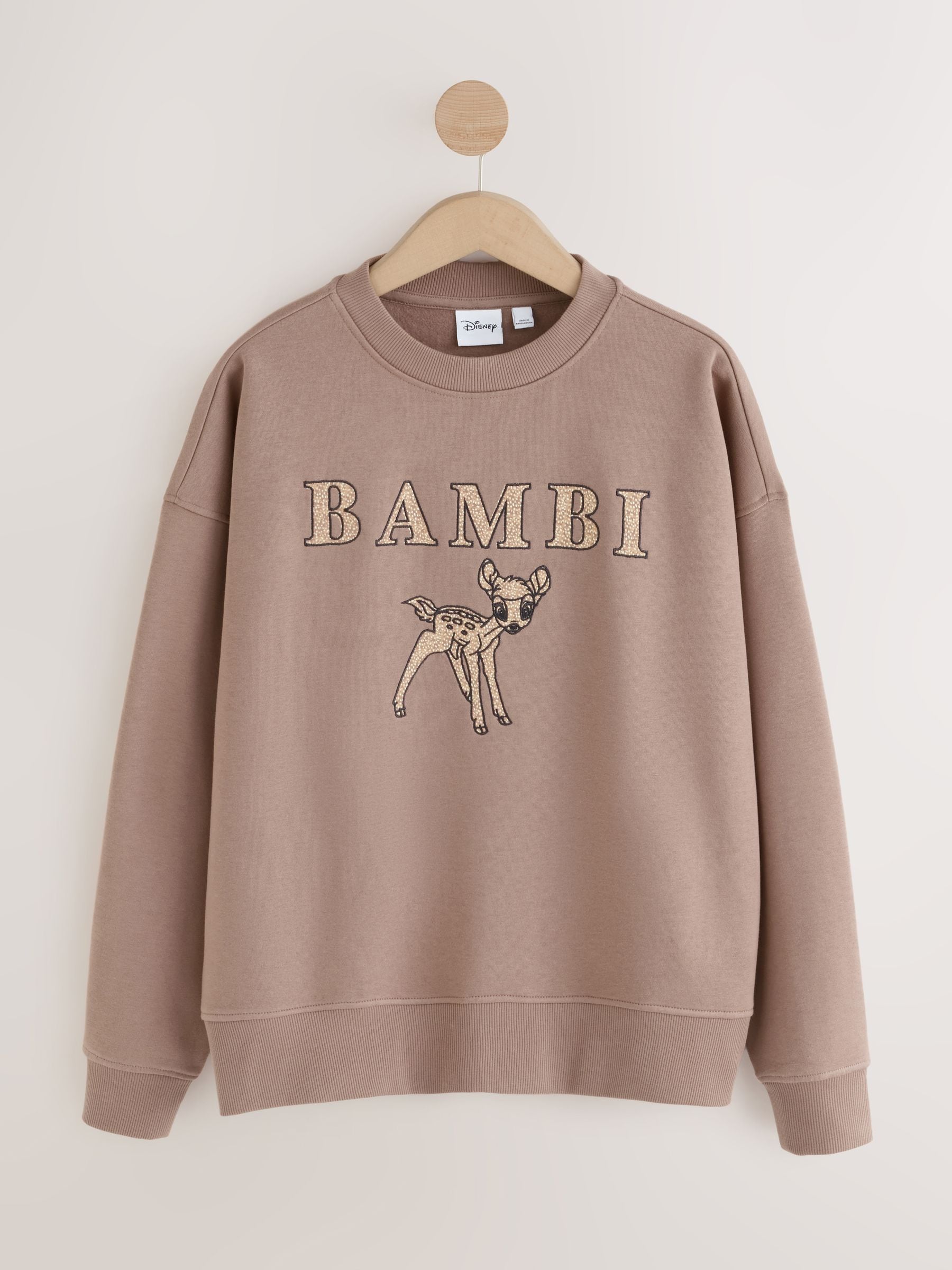 Buy Brown Bambi Licence Graphic Sweatshirt from Next USA