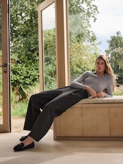Grey N. Premium Open Collar Long Sleeve Top - Image 2 of 8