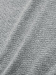 Grey/White Long Sleeve Ribbed Crew Neck Tops 2 Pack - Image 15 of 15