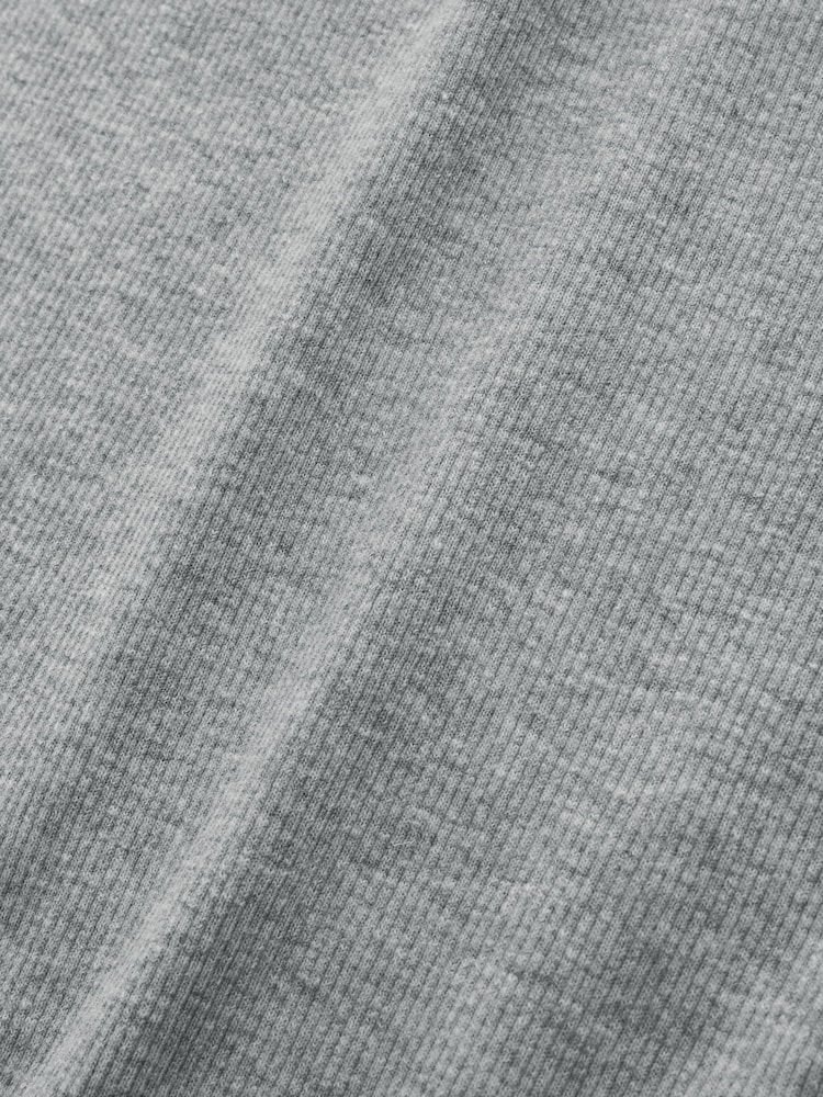 Grey/White Long Sleeve Ribbed Crew Neck Tops 2 Pack - Image 15 of 15