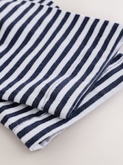 Green Stripe Relaxed Fit Layered Long Sleeve T-Shirt - Image 9 of 9