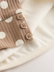 Cream Spot Sweatshirt and Leggings Set (3mths-7yrs) - Image 4 of 4