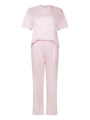 Hunkemöller Pink Print Pyjamas Set - Image 4 of 5