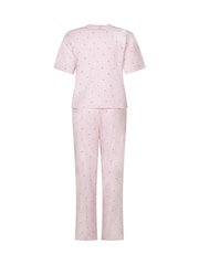 Hunkemöller Pink Print Pyjamas Set - Image 5 of 5