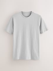 Red/Grey/Black Muscle Fit Essential T-Shirts 3 Pack - Image 5 of 9