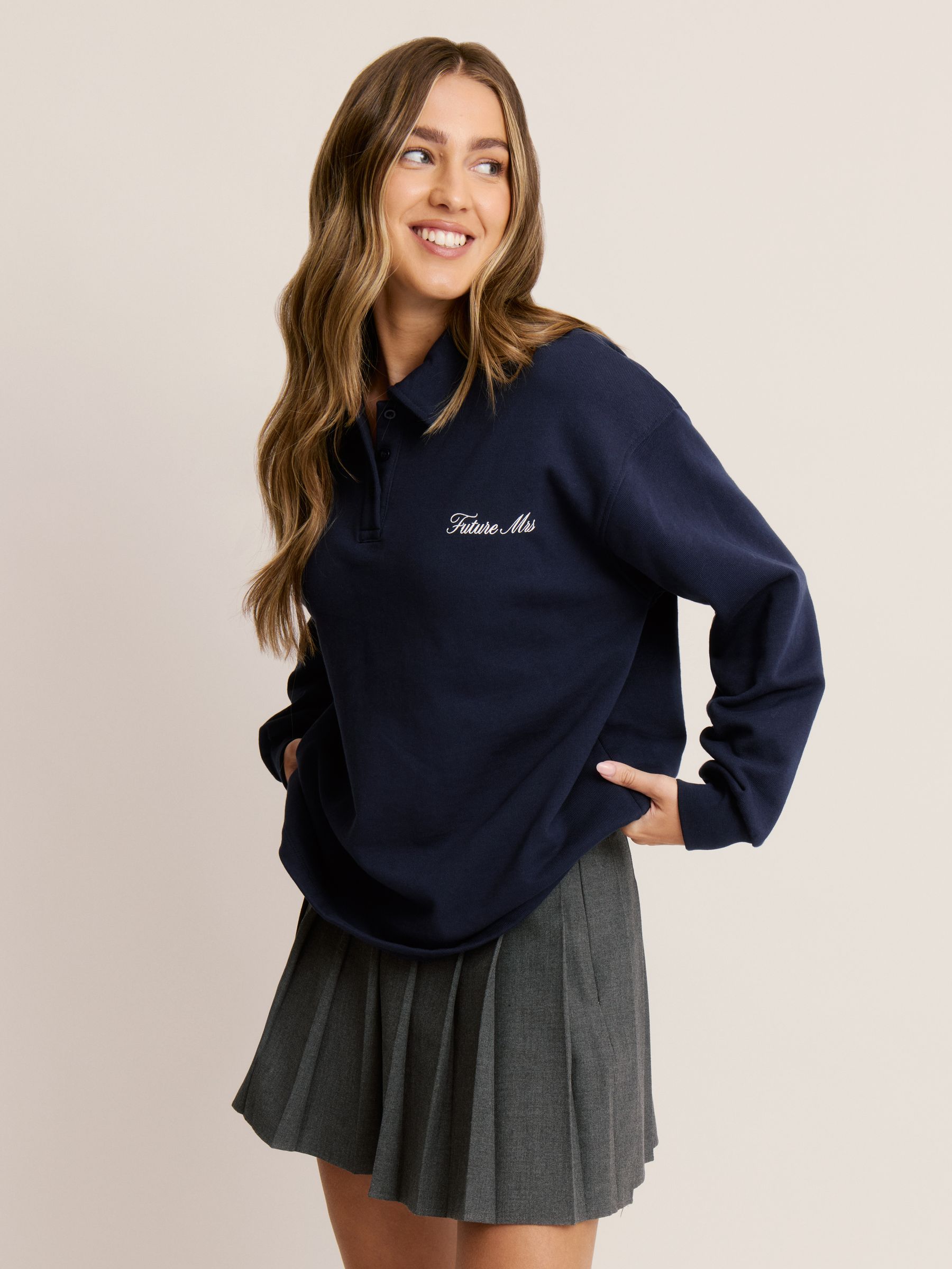 Buy Six Stories Blue Polo Shirt from Next USA
