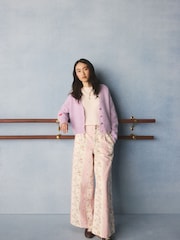 Cath Kidston Lilac Purple Cardigan - Image 3 of 8