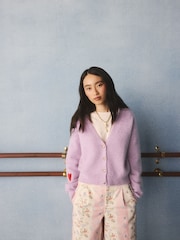 Cath Kidston Lilac Purple Cardigan - Image 4 of 8