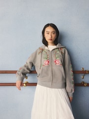 Cath Kidston bestickte Kapuzenjacke - Bild 1 von 11