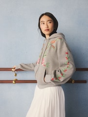Cath Kidston bestickte Kapuzenjacke - Bild 5 von 11