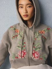 Cath Kidston bestickte Kapuzenjacke - Bild 6 von 11