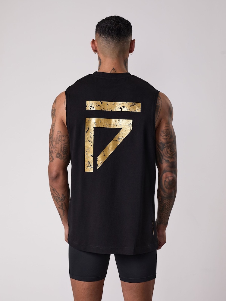 Gym King Black Fight Division Tank - Image 2 of 3