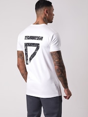 Gym King White Fight Division T-Shirt - Image 2 of 4