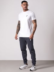 Gym King White Fight Division T-Shirt - Image 3 of 4