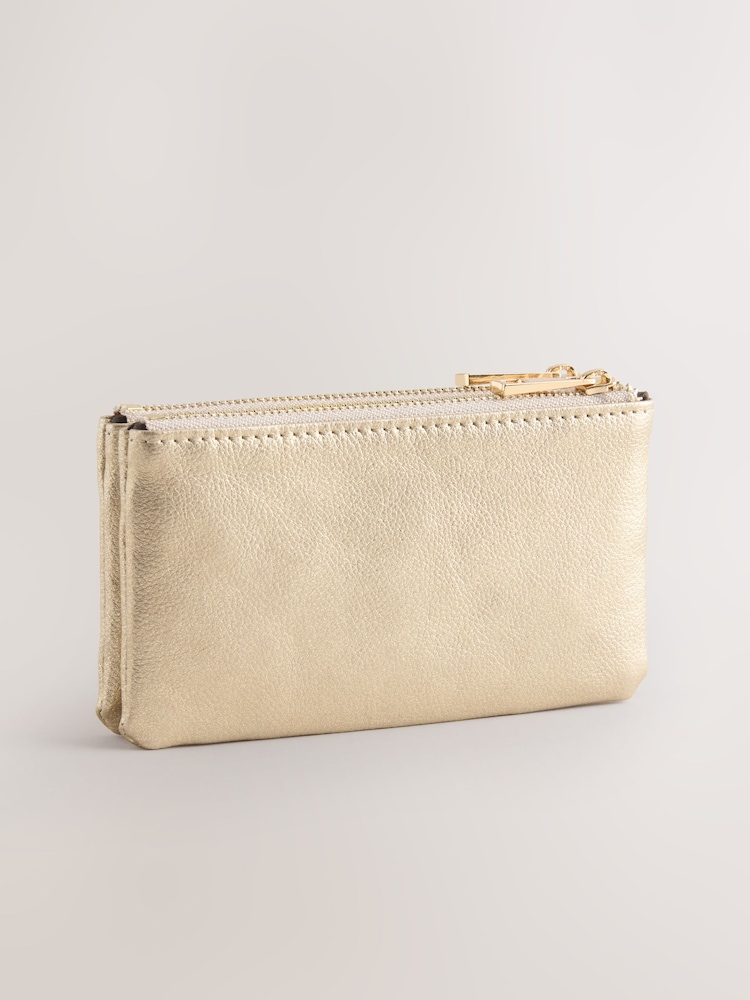 Metallic Zip Close Purse - Image 2 of 5