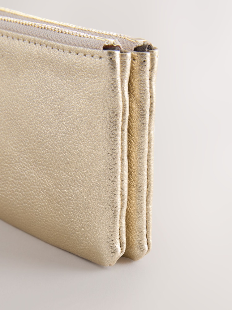 Metallic Zip Close Purse - Image 5 of 5