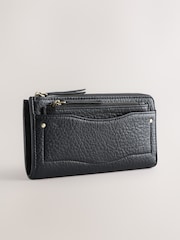Black Zip Large Purse - Image 1 of 5