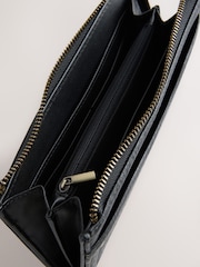 Black Zip Large Purse - Image 3 of 5