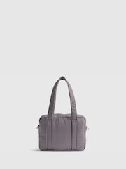 River Island Black Gingham Bow Holdall - Image 2 of 5