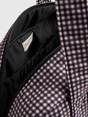 River Island Black Gingham Bow Holdall - Image 4 of 5