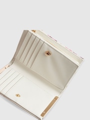 River Island Cream Floral Print Foldout Purse - Image 5 of 5