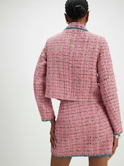 River Island Whipstitch Bouclé Trophy-jakke - Bilde 4 av 4