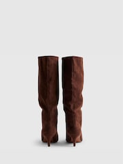 River Island Brown High Leg Heeled Boots - Image 3 of 6