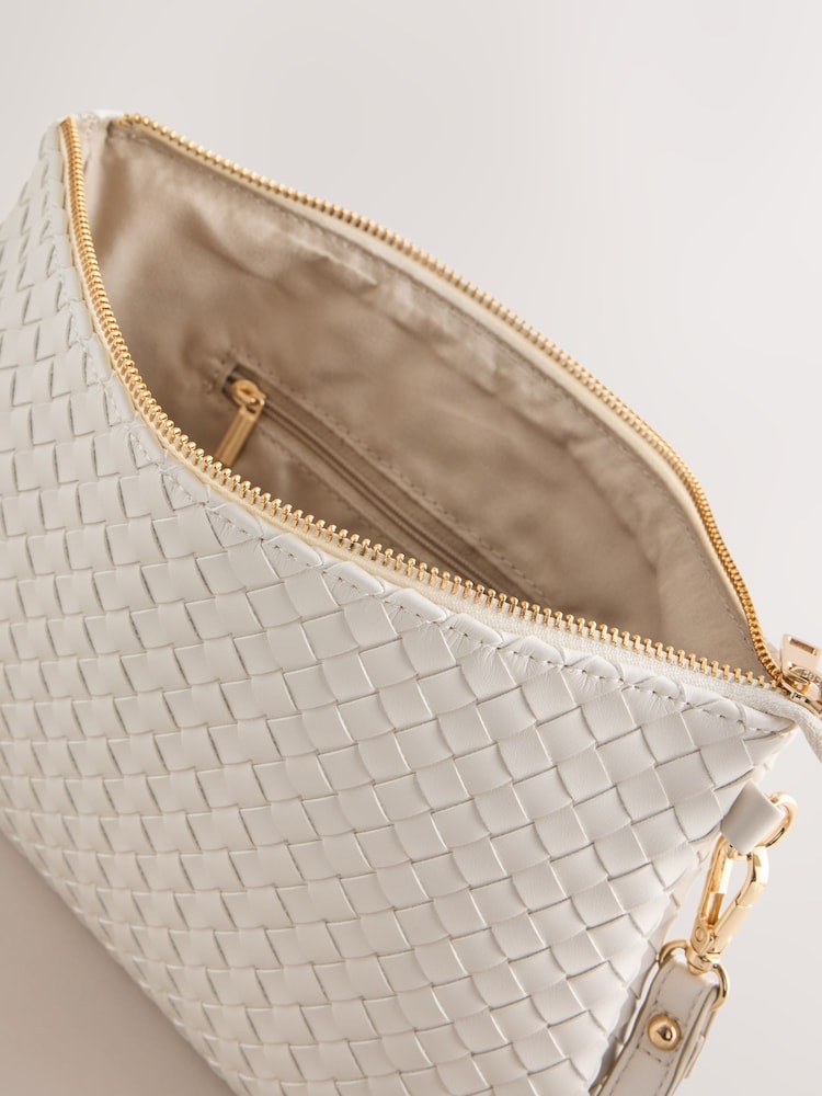 Bone Weave Wristlet Pouch - Image 6 of 6 Bone Weave Wristlet Pouch - Image 6 of 6