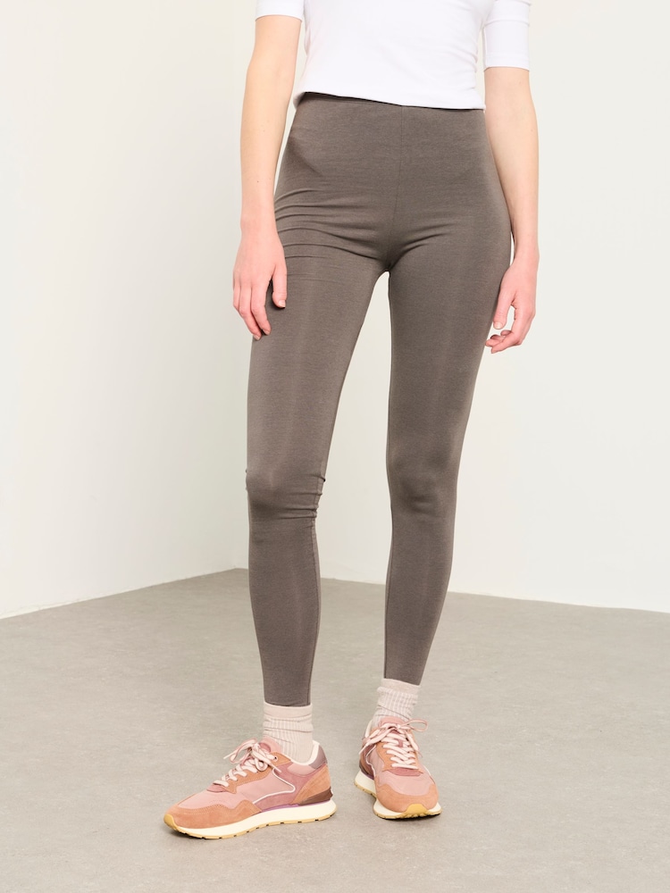 FatFace 2 PACK MERIBEl Grey Leggings - Image 2 of 10
