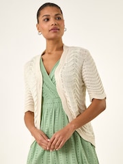 Roman Wave Myk Strikket Bolero - Bilde 4 av 5