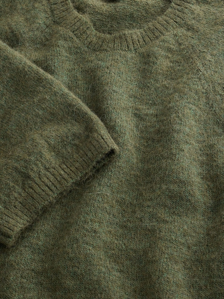 ירוק חאקי - Knitted Short Sleeve Jumper - תמונה 8 מתוך 8 ירוק חאקי - Knitted Short Sleeve Jumper - תמונה 8 מתוך 8