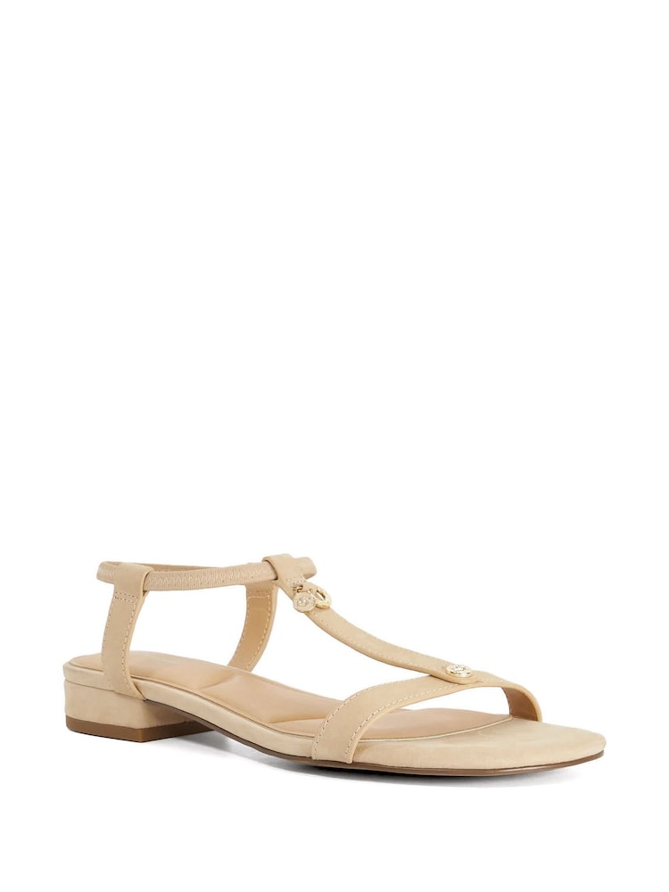 Dune London Natural Lyra Casual Sandals - Image 2 of 5 Dune London Natural Lyra Casual Sandals - Image 2 of 5