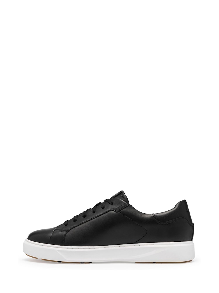 Clarks Code C Spets Läder Tränare - Bild 2 av 6