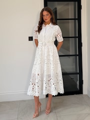 Midi Šaty Girl In Mind Meadow Krátký rukáv - Obrázek 1 z 5