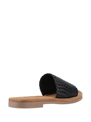 Hush Puppies Black Hetty Slide Wide Fit Sandals - Image 4 of 5